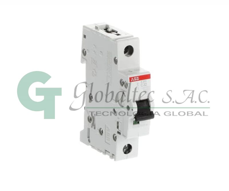 INTERRUPTOR TERMOMAGNETICO 1X32A 400VAC RIEL