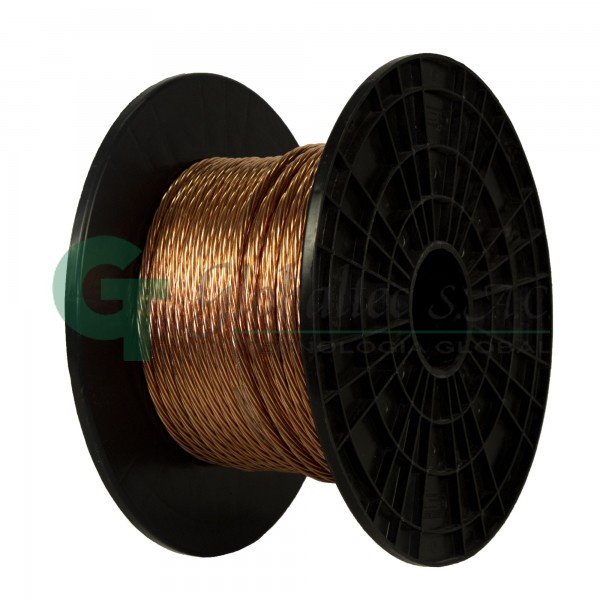 Cable de cobre desnudo 6mm2 temple suave- BLANDO - ELCOPE