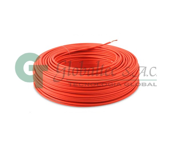 Cable THW-90 6mm2 rojo 450/750V RC- 214-MM-6- - INDECO