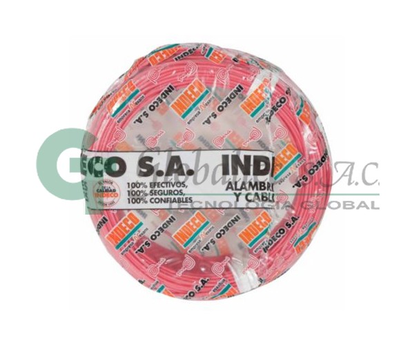 Cable GPT-3 Automotriz 18AWG violeta 0.3KV- 251-AW-18- - INDECO