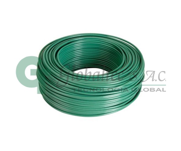 Cable THW-90 14AWG verde 450/750V- 214-AW-14- - INDECO