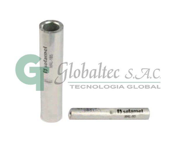 Conector tubular manguito de aluminio MAL-50 - SOFAMEL