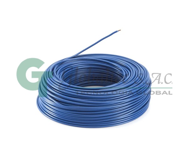 Cable THW-90 14AWG azul 450/750V- [214-AW-14-] - INDECO