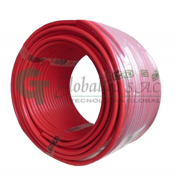 Cable para Bateria 4AWG(25mm²) color Rojo - ELCOPE