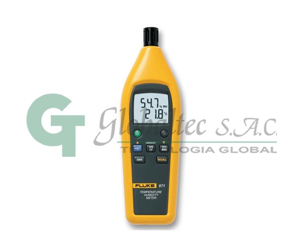 Termohigrometro 971 - FLUKE - Instrumentos de Medición Eléctrica