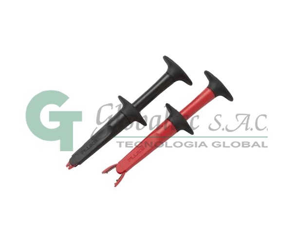 Terminal tipo cocodrilo rojo-negro AC220 - FLUKE - Instrumentos de Medición Eléctrica