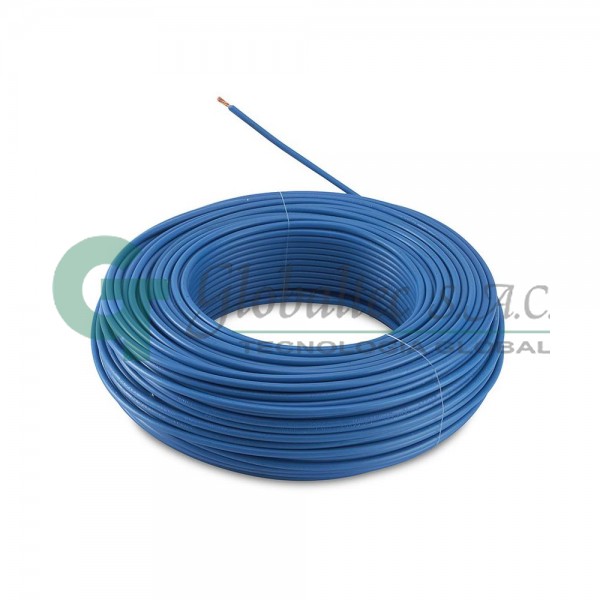 Cable THW-90 10AWG azul 450/750V - INDECO