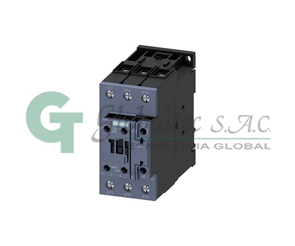 Contactor Trifásico 65AAC3 1NA+1NC Tamaño S2 Bobina: 110VAC - SIEMENS