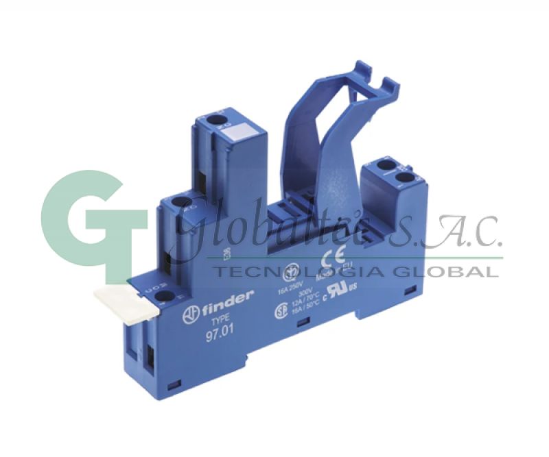BASEZOCALO PARA RELE DE 5 PINES 46.61 - 97.01SPA - FINDER