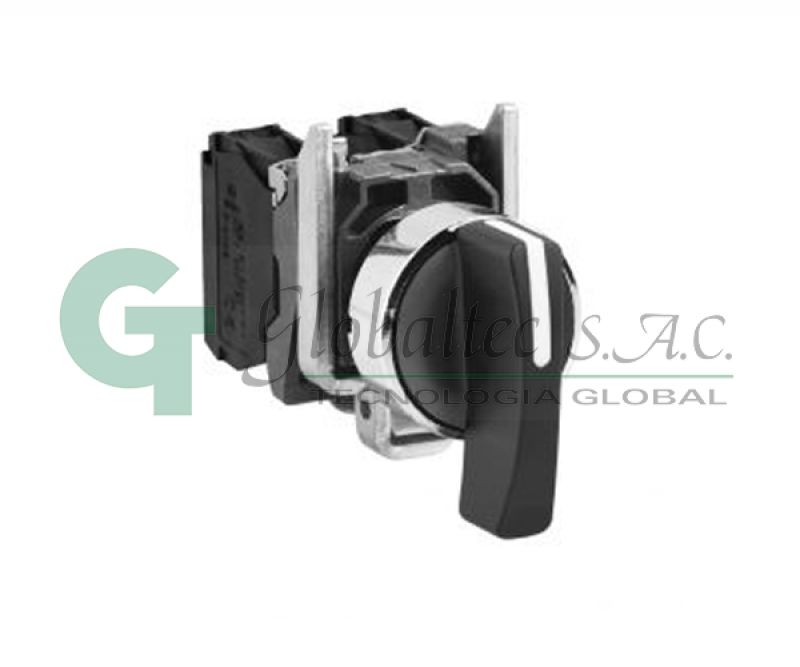 BOTON SELECTOR MANIJA LARGA 3POS.FIJAS - 24663 - LEGRAND - Interruptores y Tomacorrientes