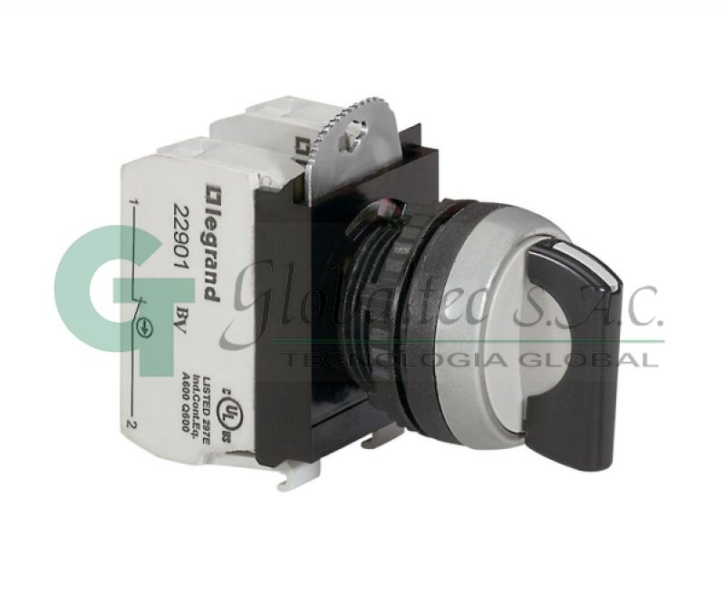 CABEZA P/SELECTOR NOLUMI CORTA-3POS-RETUR SIGNIS - 24555 - LEGRAND - Equipos de Automatización