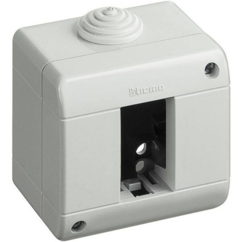 CAJA SUPERFICIAL IDROBOX P/1 MODULO MATIX/MAGIC IP40 25401 - TICINO - Tableros de Distribución Eléctrica