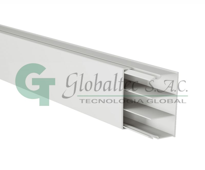 CANALETA DLPS 60X20MMX2MTS 3 COMPARTIMENTOS SIN ADHESIVO - [638170-PZ] - LEGRAND