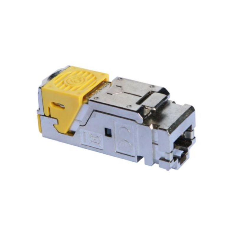 CONJUNTO DE 6 JACKS RJ45 CATEGORIA 6A STP PARA PATCH PANEL LCS3 - [033775] - LEGRAND