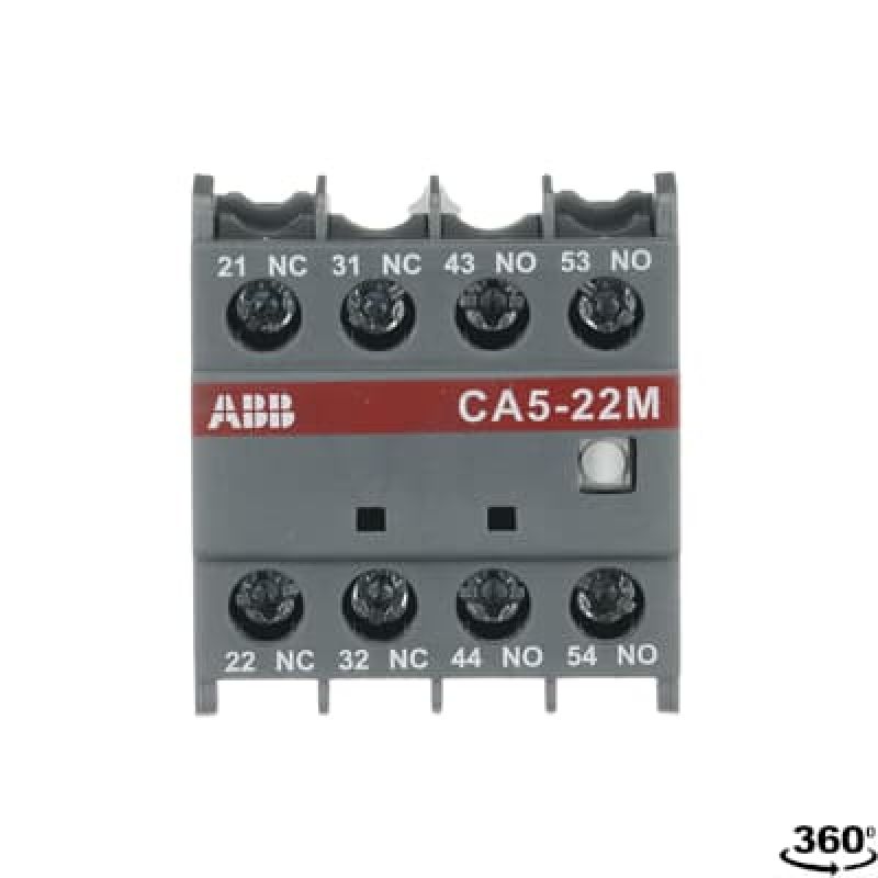 CONTACTO AUXILIAR 2NA+2NC PARA CONTACTOR SERIE 