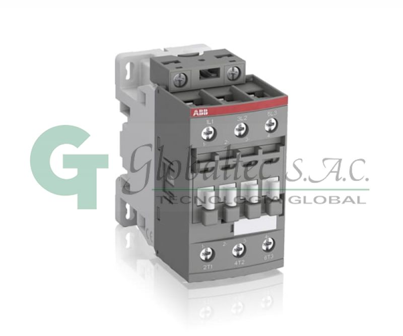 CONTACTOR 38AAC3 SIN CONTACTO AUXILIAR BOBINA:24..60VAC/20..60VDC AF383000111SBL297001R1100 - ABB