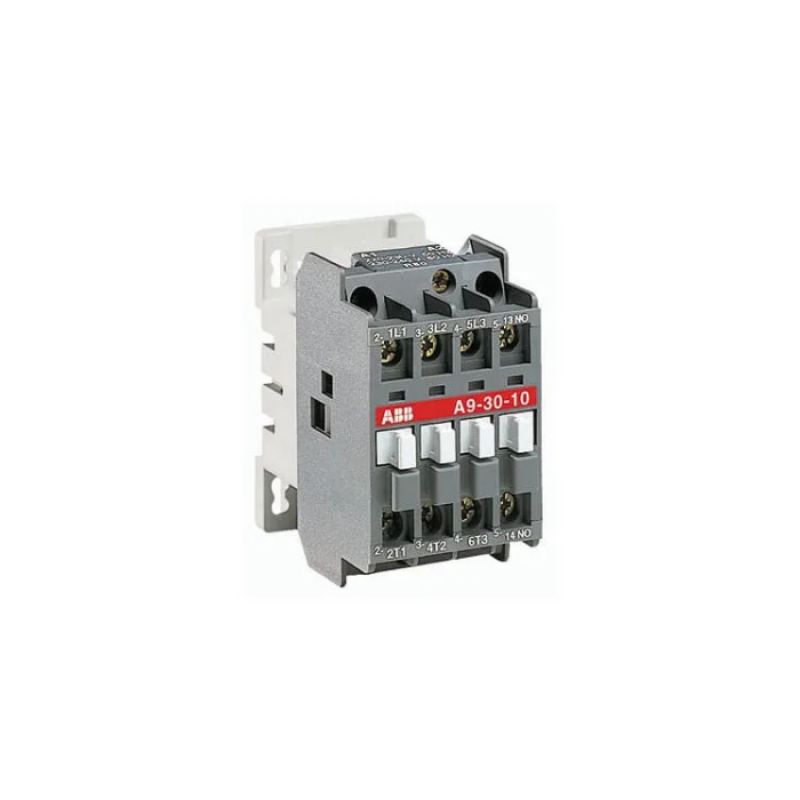 CONTACTOR TRIFASICO 12A(AC3)27A(AC1) 1NA BOBINA:440VAC 60HZ. A12-30-10- [1SBL161001R8610] - ABB