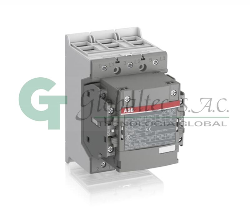 CONTACTOR TRIFASICO 146AAC3 2NA+2NC BOBIN:100-250V AF146-30-22-13- 1SFL467001R1322 - ABB