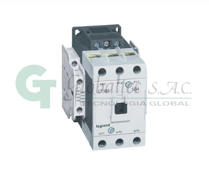 CONTACTOR TRIPOLAR CTX3 50A 2NO+2NC BOBINA 230V - [416146] - LEGRAND