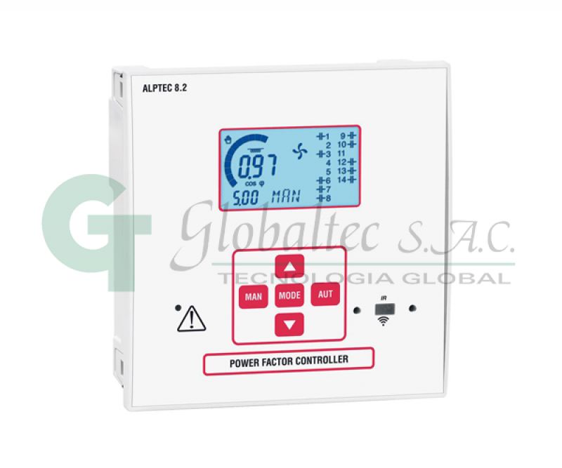 CONTROLADOR FACTOR DE POTENCIA DE 8 PASOS EXPANA- [ALPTEC8] - LEGRAND