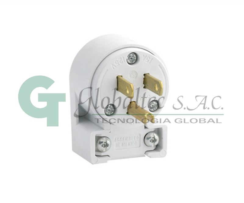 Leviton 1-Pole 15A AFCI Circuit Breaker - Plug-On Design, White