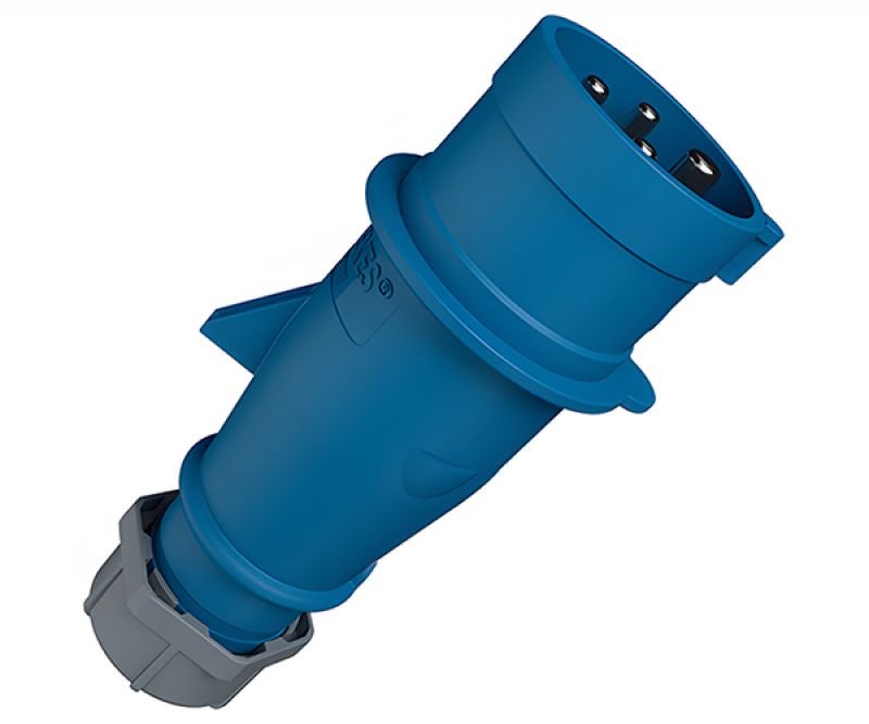 Enchufe Industrial 3X16A+T 250V IP44 Azul 251 - MENNEKES - Equipos de Automatización