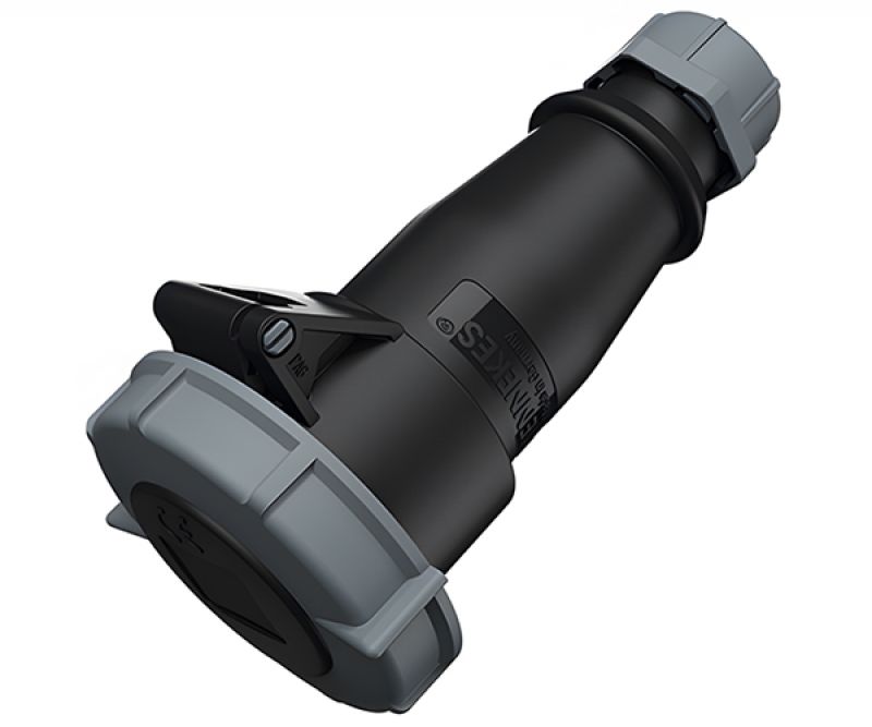 Enchufe Industrial 3X16A+T 250VAC Azul IP67 - MENNEKES - Equipos de Automatización