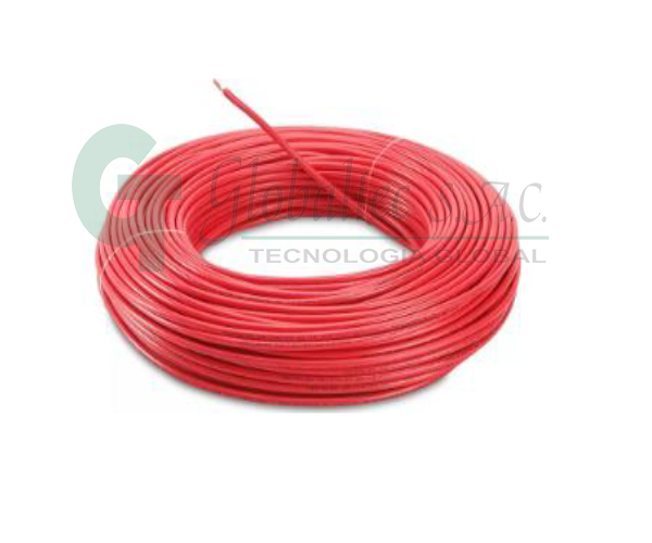 Cable THW 14AWG (CU) 750V 90°C PVC 19H 203691 rojo-  - CENTELSA