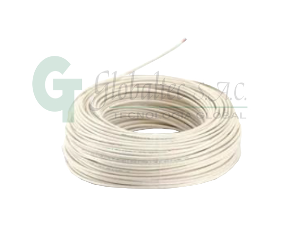 Cable tipo GPT CU90C 18AWG 300V PVC 209855 BLANCO-  - CENTELSA
