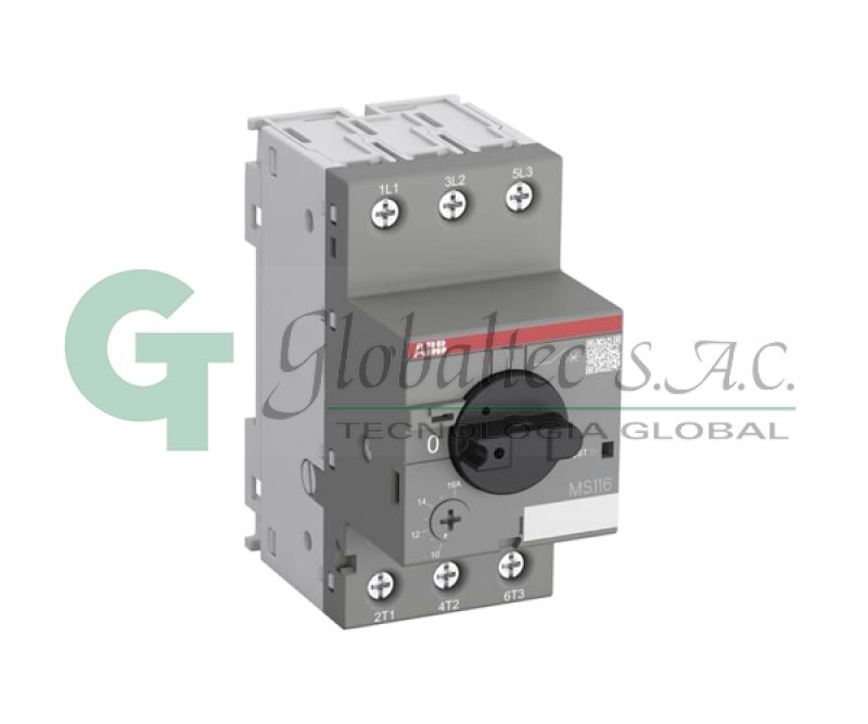 GUARDAMOTOR REGULACION: 6.3-10.0A MS116-10.0- [1SAM250000R1010] - ABB