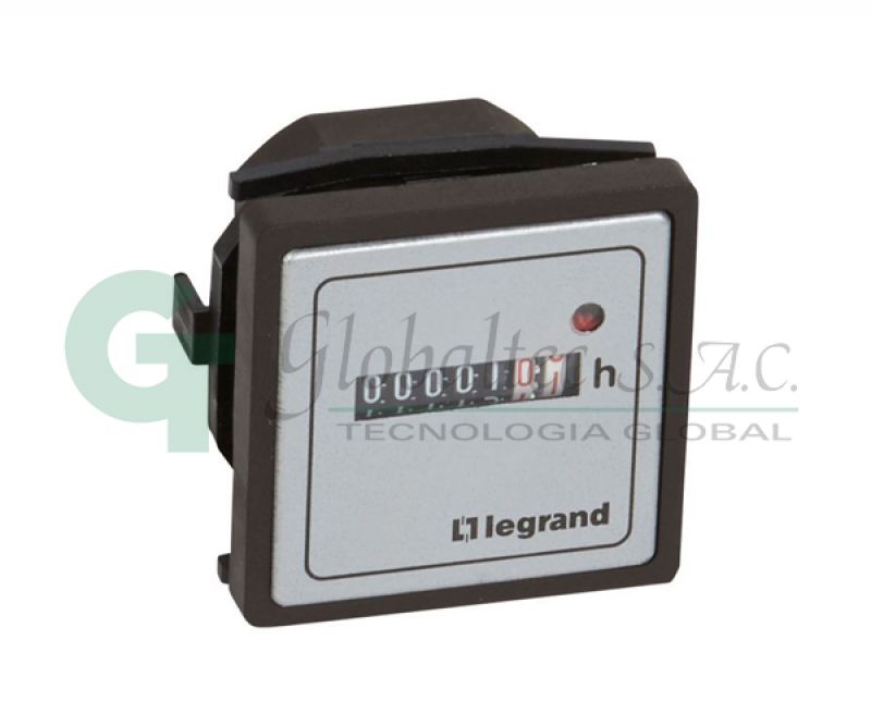 HOROMETRO ELECTROMEC. 7DIGITOS 48X48MM 110/120VAC - [049554] - LEGRAND