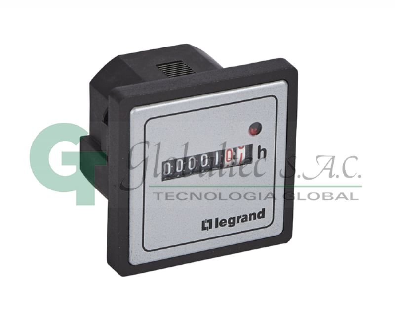 HOROMETRO ELECTROMECANICO 5 DIGITOS 48X48MM 200-240VAC - [049557] - LEGRAND