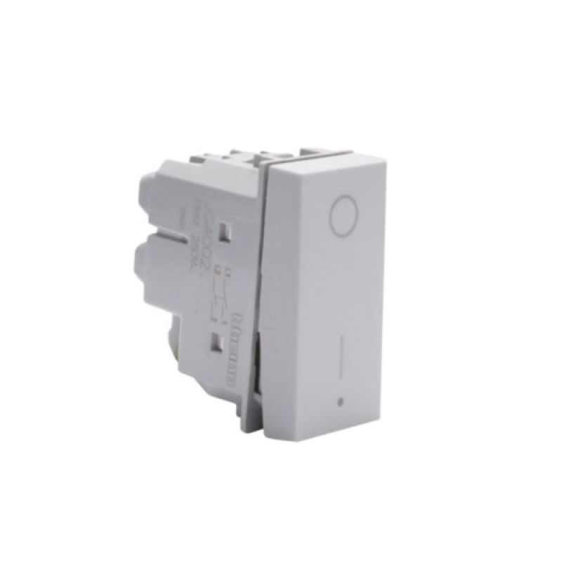 INTERRUPTOR BIPOLAR 16AX MATIX GO 1 MODULO GRIS - JG4002 - TICINO