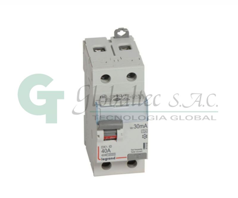 INTERRUPTOR DIFERENCIAL DX3 2X40A 30MA TIPO A 230V - [411555] - LEGRAND