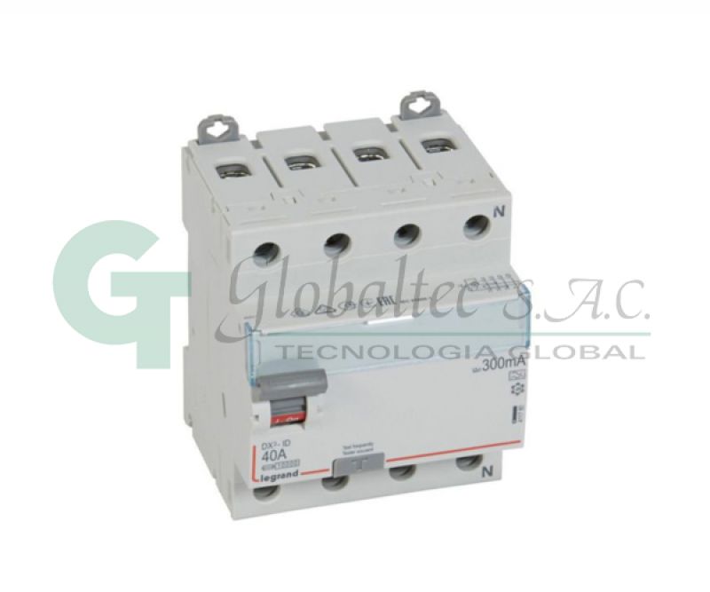 INTERRUPTOR  INTDIFERENCIAL  DX3-ID 4x40 300MA TIPO A - [411780] - LEGRAND