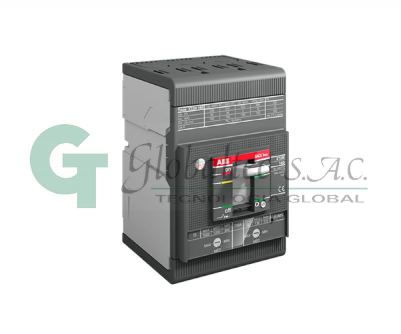 INTERRUPTOR TERMOMAGNETICO 17.5-25A 100KA/230VAC XT2H 160TMD25-300 1SDA067596R1 ABB
