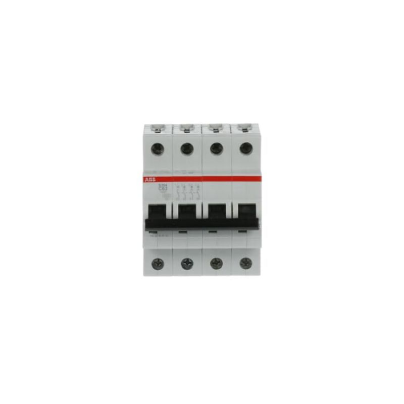INTERRUPTOR TERMOMAGNETICO 4X63A 20KA/230VAC S204-C63 - 2CDS254001R0634 - ABB - Equipos de Automatización