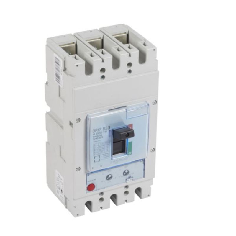INTERRUPTOR TERMOMAGNETICO DPX3 630 REG:3X320-400A, 50KA/415V 422016- [422016] - LEGRAND