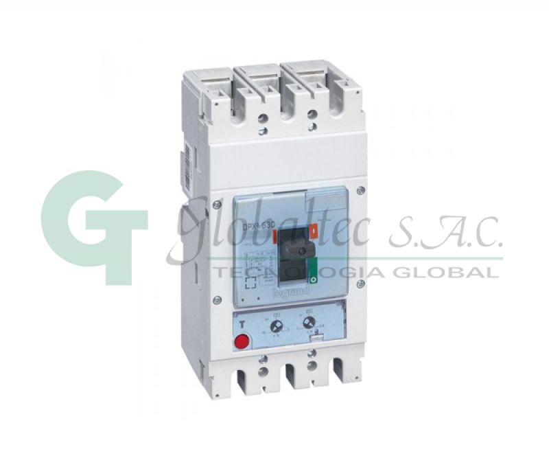 INTERRUPTOR TERMOMAGNETICO DPX3 630 REG:3X400-500A 36KA/415V - 422003 - LEGRAND