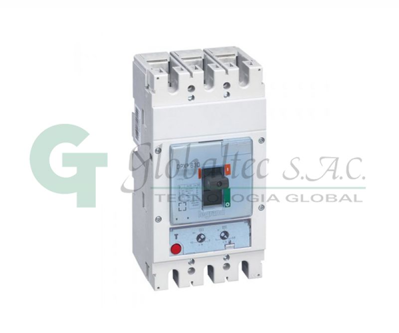 INTERRUPTOR TERMOMAGNETICO DPX3 630 REG:3X504-630A 36KA/415VAC - 422004 - LEGRAND