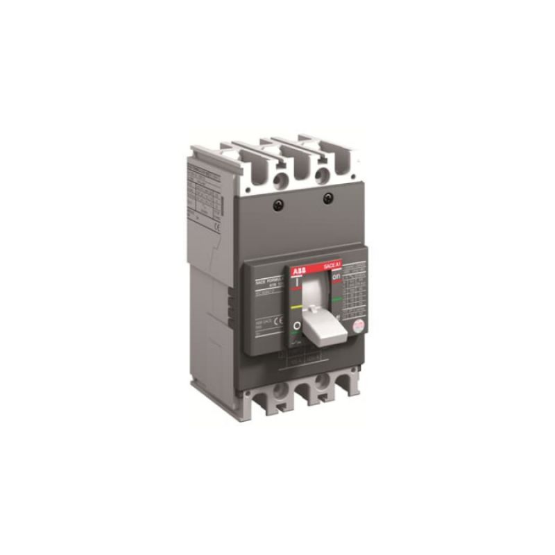 INTERRUPTOR TERMOMAGNETICO FIJO 3X80A 25KA A1B125TMF808- 1SDA066705R1 - ABB - Equipos de Automatización