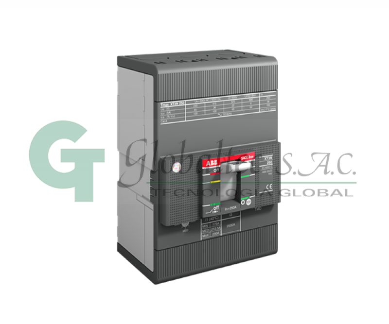 INTERRUPTOR TERMOMAGNETICO REG:3X28-40A 40KA/220V 25KA/380V XT1C 160 TMD 40-450 - [1SDA067393R1] - ABB