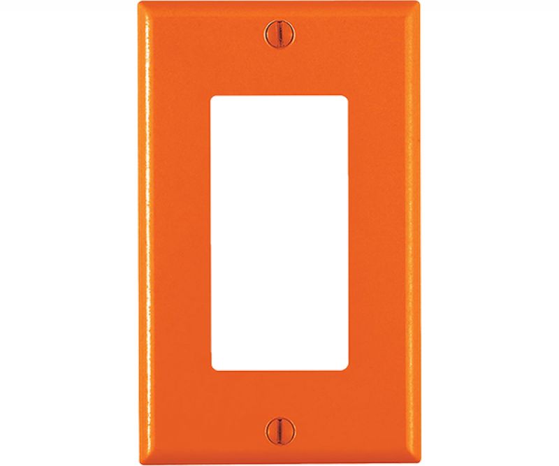 Leviton - Piastra Di Copertura Per Presa O Interruttore - Colore Mandorla Chiaro - Finitura Classica