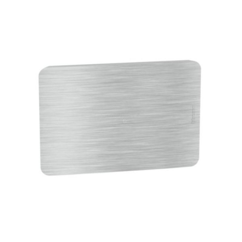 PLACA MATIX GO ALUMINIO SIN SOPORTE CIEGA - JA4803M0AA - TICINO