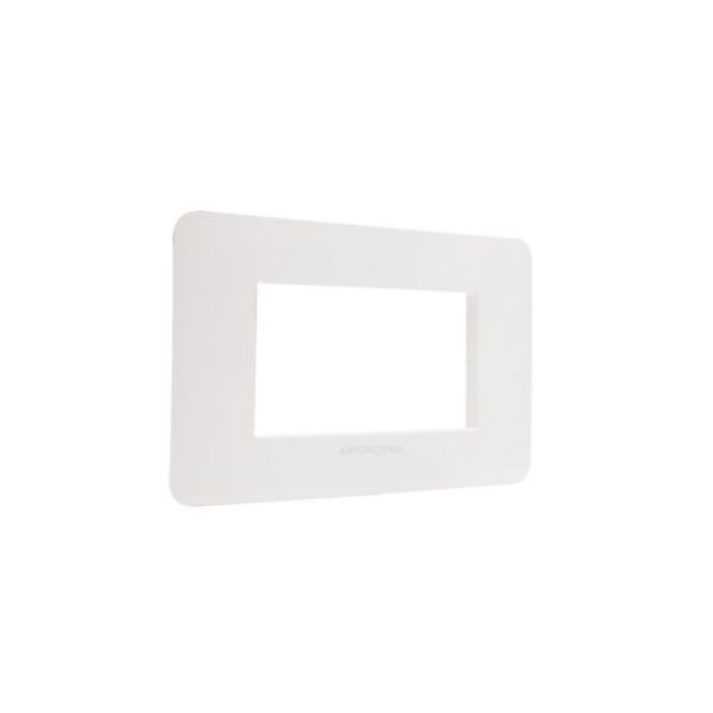 PLACA MATIX GO ANTIBACTERIANA SIN SOPORTE PLASTICO 4 MODULOS - JA4804JAB - TICINO