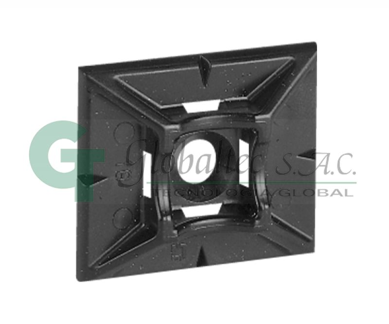 PORTACINTILLO AUTOHADESIVO COLOR NEGRO P/4.6MM - 032067 - LEGRAND - Cintas Aislantes y Materiales Aislantes