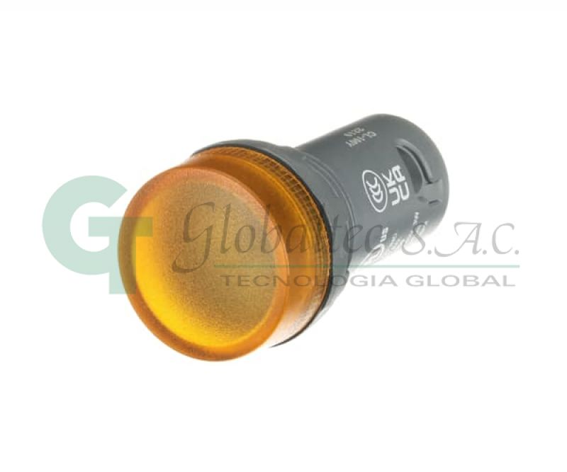 PORTALAMPARA COMPACTA CON LED INCLUIDO - AMARILLO 240V CL-100Y - [1SFA619402R1003] - ABB