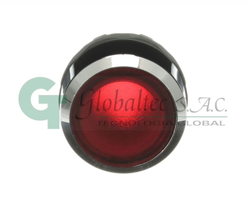 PULSADOR LUMINOSO B.METAL ROJO 1NC C/LED230V MP1-31R-7K- [1SFA611100P3171] - ABB