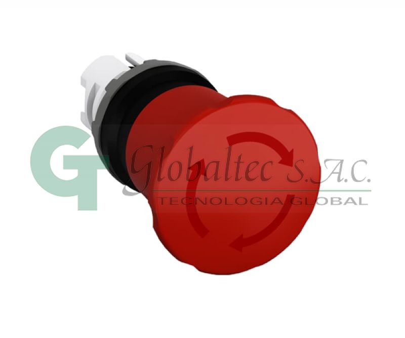 PULSADOR MODULAR PARADA EMERGENCIA POR GIRO MPET4-10R- [1SFA611523R1001] - ABB