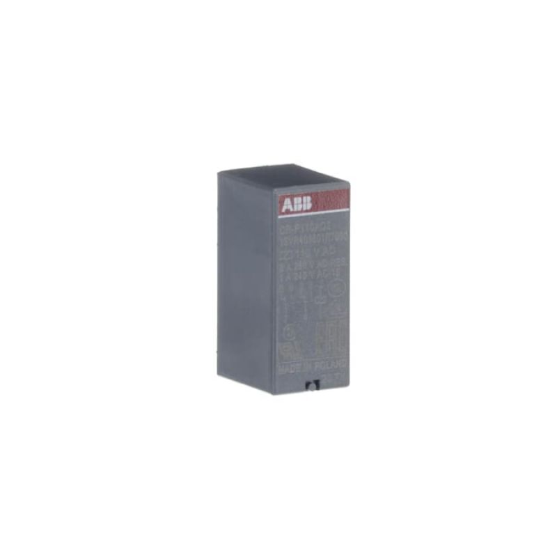 RELE INTERFACE, 8 PIN CR-P110AC2 110VAC 1SVR 405 601 R7- 1SVR405601R7000 - ABB - Equipos de Automatización